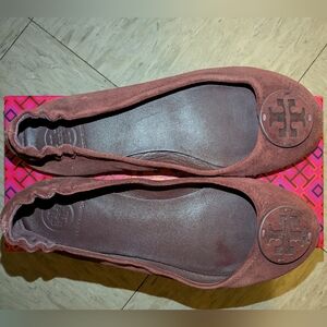 Tory Burch Women's Suede Ballet Flats